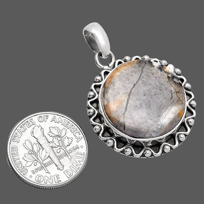 Natural Maligano Jasper - Indonesia Pendant P-1514 SDP146112