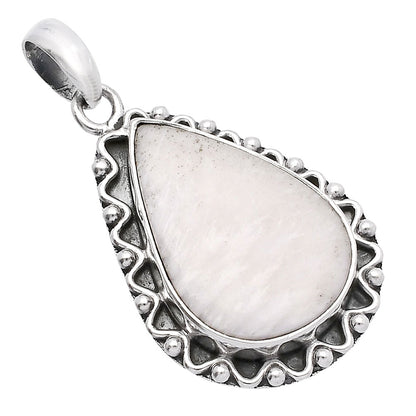 Natural White Scolecite Pendant P-1514 SDP146118