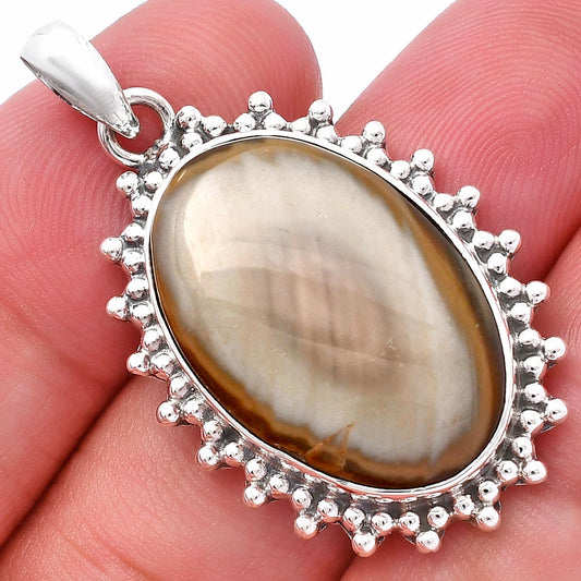 Natural Imperial Jasper - Mexico Pendant P-1066 SDP146134