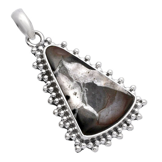 Natural Black Septarian Pendant P-1066 SDP146149