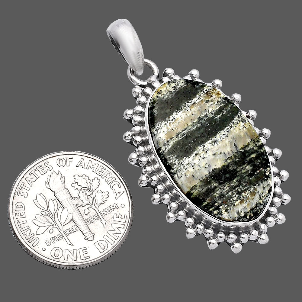 Natural Chrysotile Pendant P-1066 SDP146153