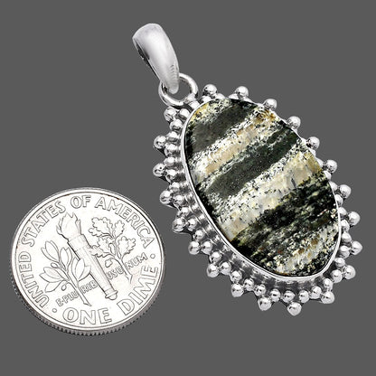 Natural Chrysotile Pendant P-1066 SDP146153