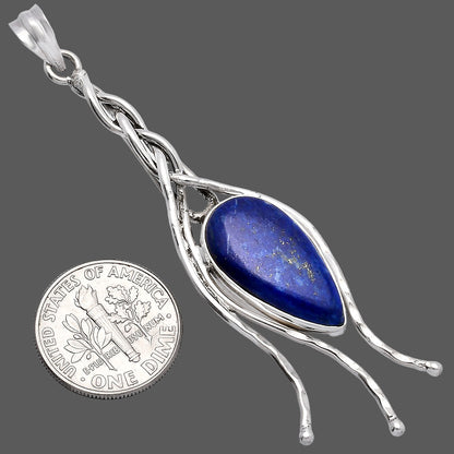 Natural Lapis Lazuli - Afghanistan Pendant P-1728 SDP146215