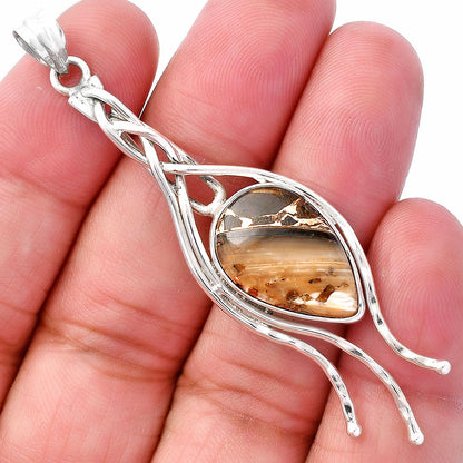 Natural Copper Abalone Shell Pendant P-1728 SDP146226