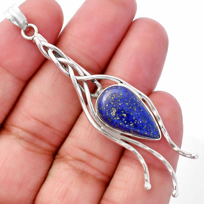 Natural Lapis Lazuli - Afghanistan Pendant P-1728 SDP146257