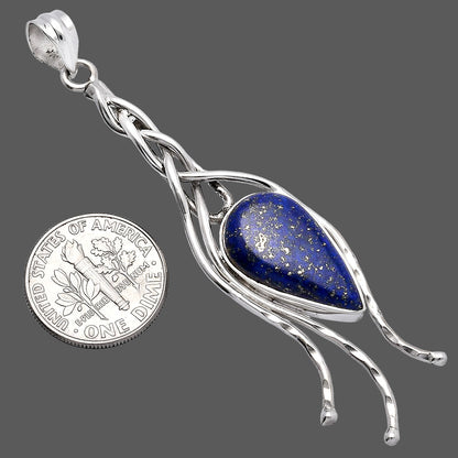 Natural Lapis Lazuli - Afghanistan Pendant P-1728 SDP146257