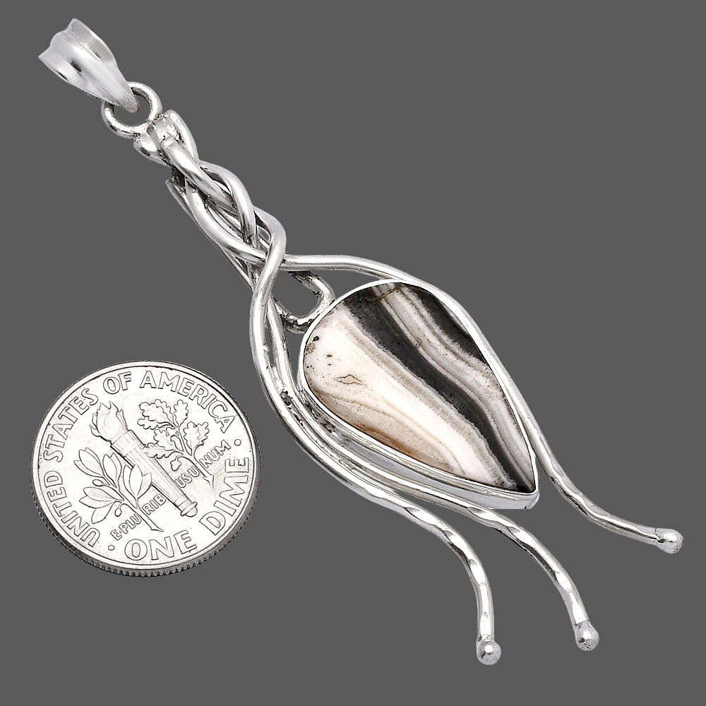 Natural Prairie Agate Pendant P-1728 SDP146258
