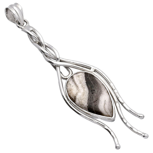 Natural Prairie Agate Pendant P-1728 SDP146267