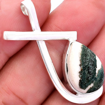 Natural Larsonite Jasper Pendant P-1596 SDP146581