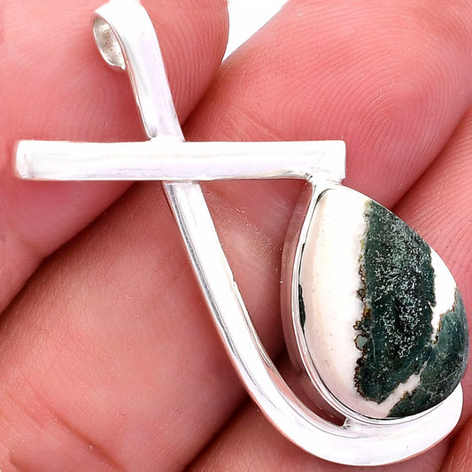 Natural Larsonite Jasper Pendant P-1596 SDP146581