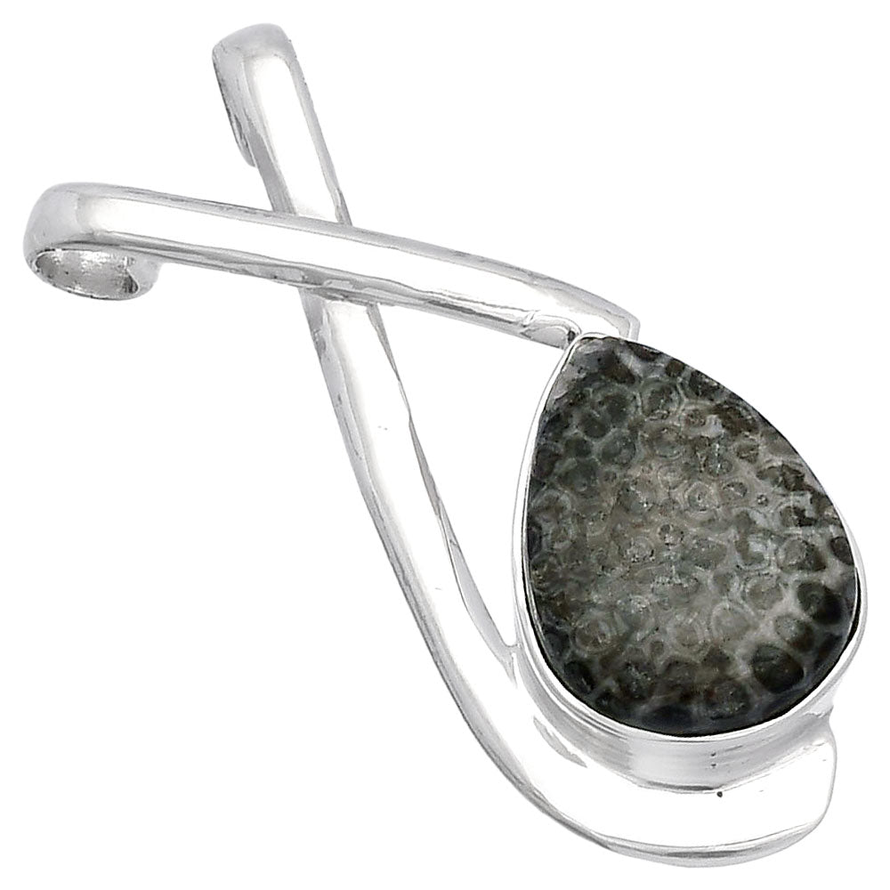 Natural Stingray Coral Pendant P-1596 SDP146602