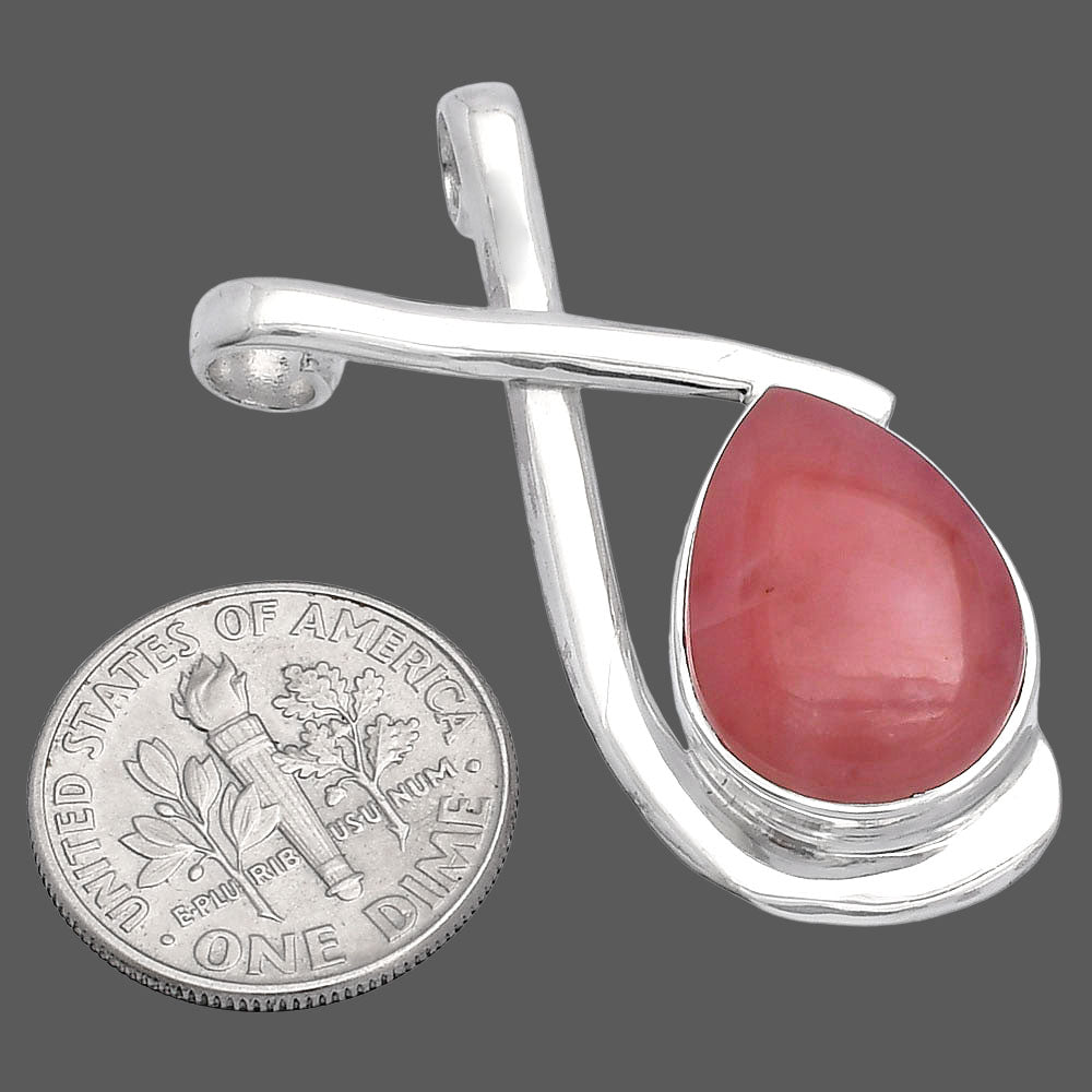 Natural Guava Quartz - Brazil Pendant P-1596 SDP146610