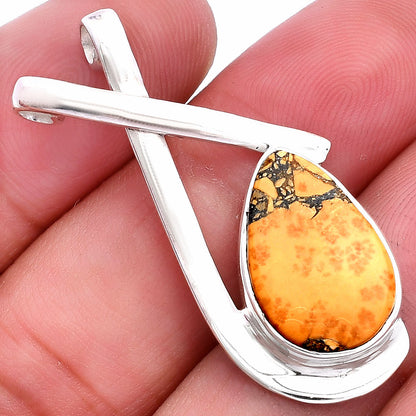 Natural Maligano Jasper - Indonesia Pendant P-1596 SDP146615