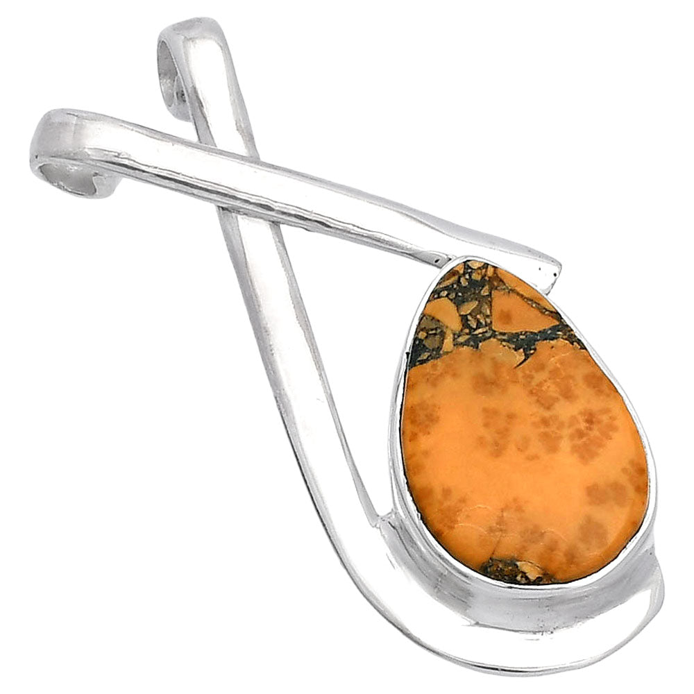 Natural Maligano Jasper - Indonesia Pendant P-1596 SDP146615