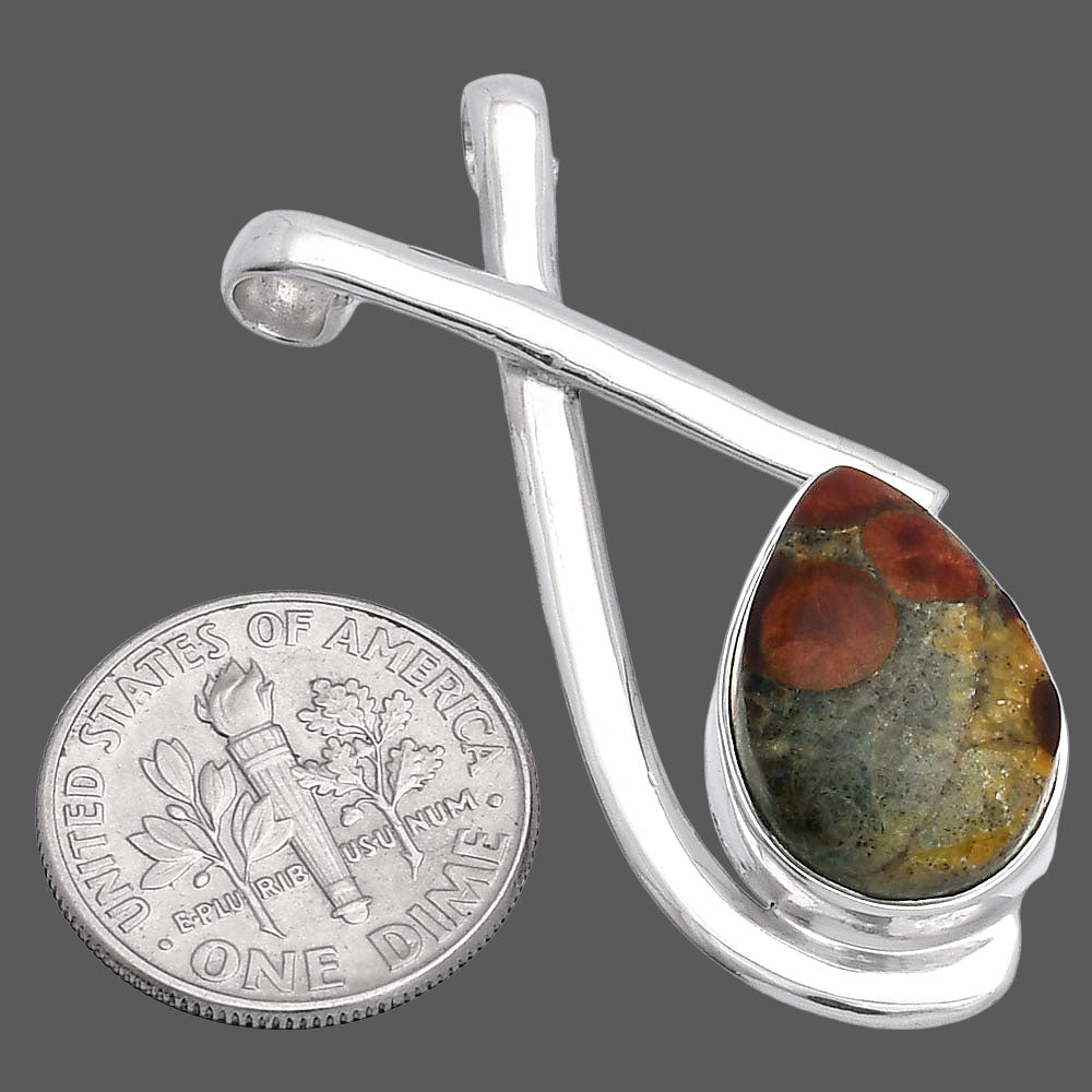 Natural Peanut Obsidian Pendant P-1596 SDP146620