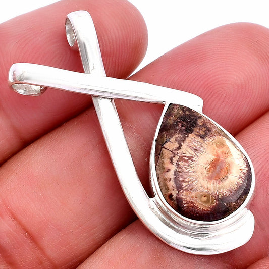 Natural Mexican Bird Eye Pendant P-1596 SDP146623