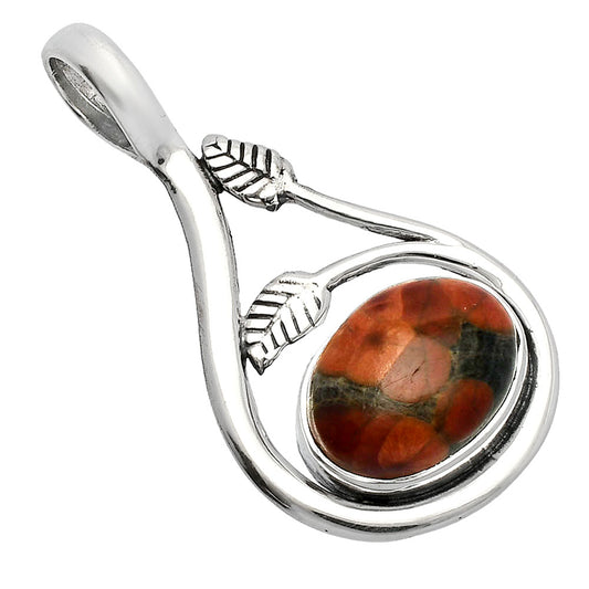 Natural Peanut Obsidian Pendant P-1435 SDP146704