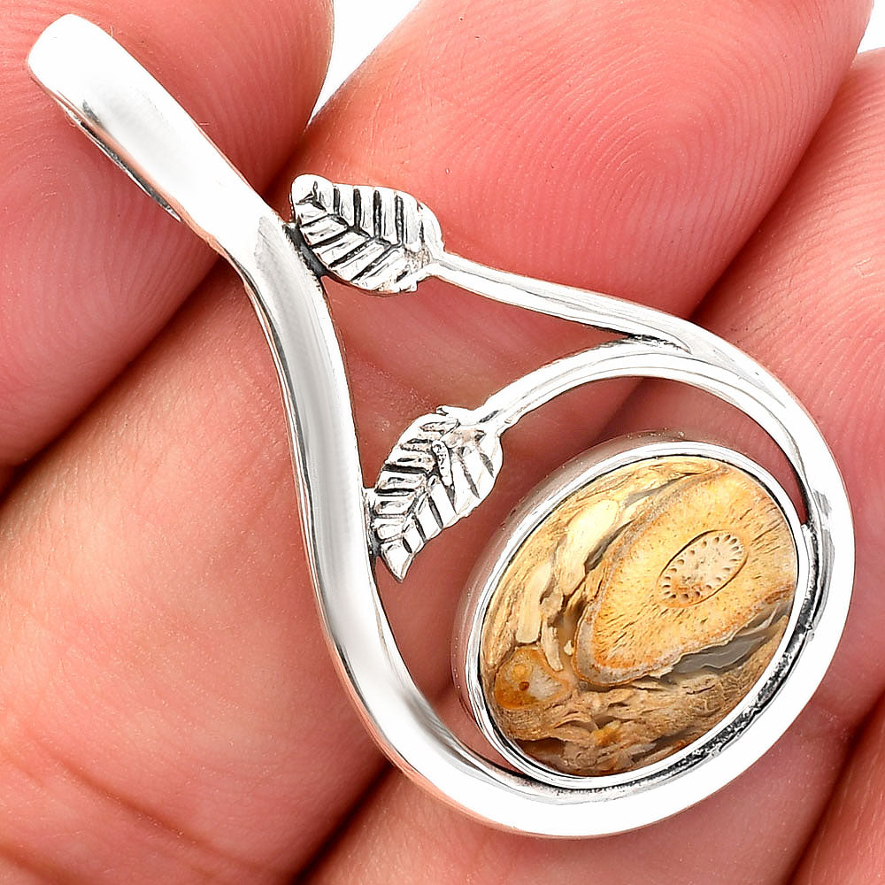 Natural Rock Calcy Pendant P-1435 SDP146716