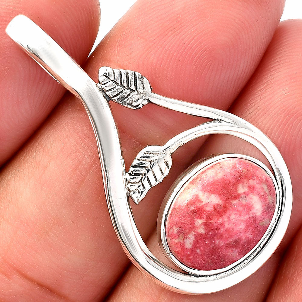 Natural Pink Thulite - Norway Pendant P-1435 SDP146728