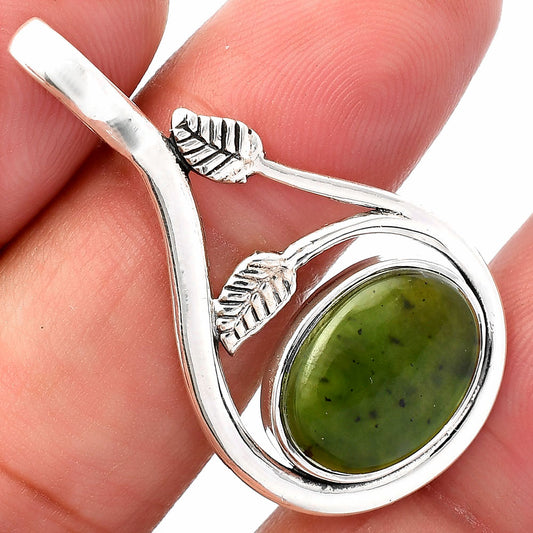 Natural Chrome Chalcedony Pendant P-1435 SDP146733