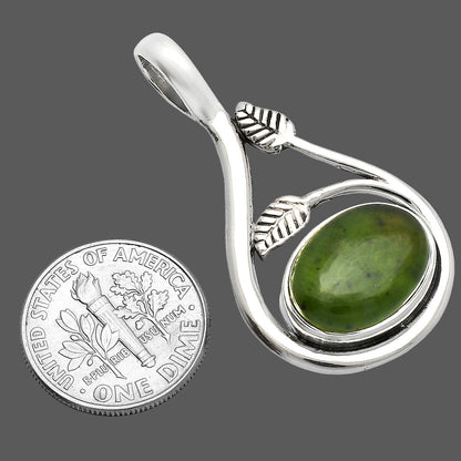 Natural Chrome Chalcedony Pendant P-1435 SDP146733