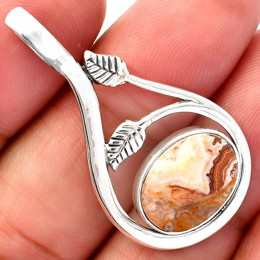 Natural Rosetta Picture Jasper Pendant P-1435 SDP146737