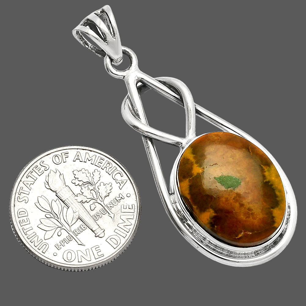 Natural Ocean Jasper - Madagascar Pendant P-1008 SDP146851