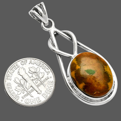 Natural Ocean Jasper - Madagascar Pendant P-1008 SDP146851