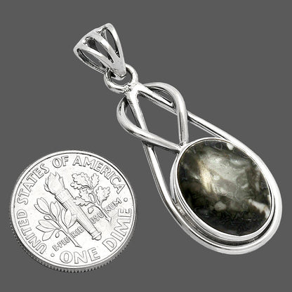 Natural Mexican Cabbing Fossil Pendant P-1008 SDP146855