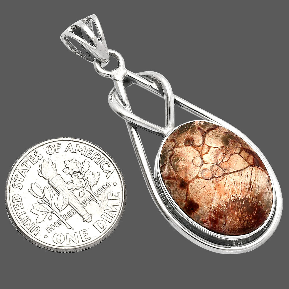 Natural Mexican Bird Eye Pendant P-1008 SDP146864