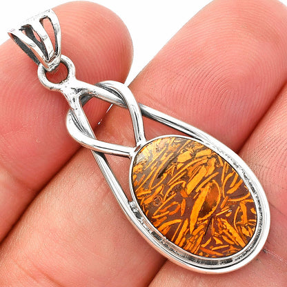 Natural Coquina Fossil Jasper - India Pendant P-1008 SDP146889