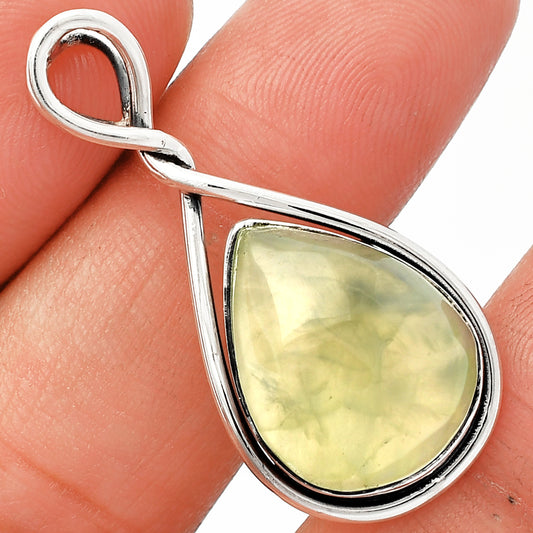 Natural Prehnite Pendant P-1017 SDP146925