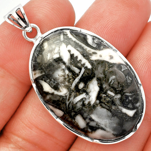 Natural Mexican Cabbing Fossil Pendant P-1310 SDP146950