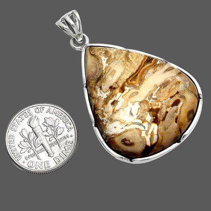 Natural Rock Calcy Pendant P-1310 SDP146988
