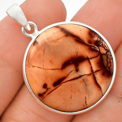 Natural Indian Paint Gemstone Pendant P-1001 SDP147072
