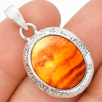 Natural Indian Paint Gemstone Pendant P-1538 SDP147133