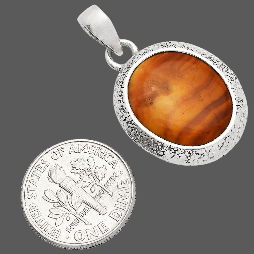 Natural Indian Paint Gemstone Pendant P-1538 SDP147133