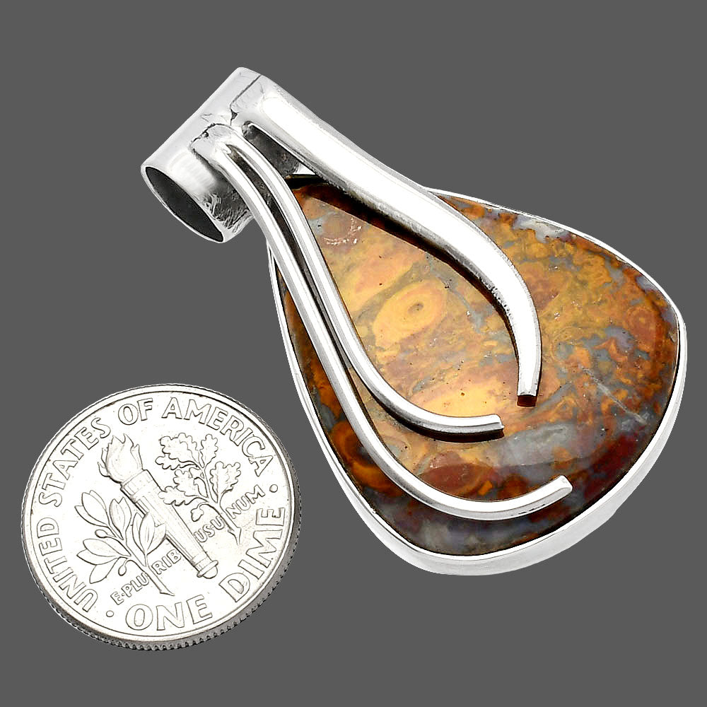 Natural Rare Cady Mountain Agate Pendant P-1252 SDP147208