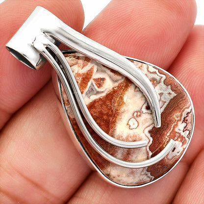 Natural Rosetta Picture Jasper Pendant P-1252 SDP147210