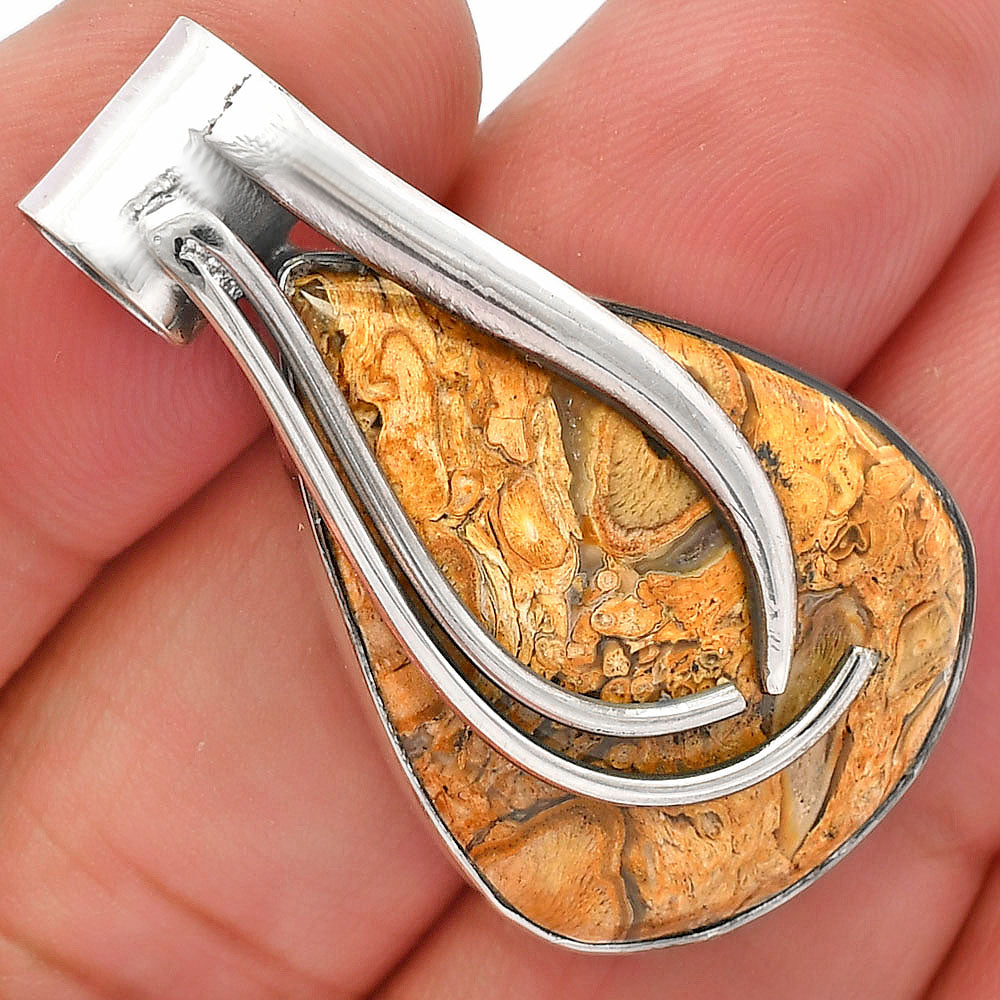 Natural Rock Calcy Pendant P-1252 SDP147213