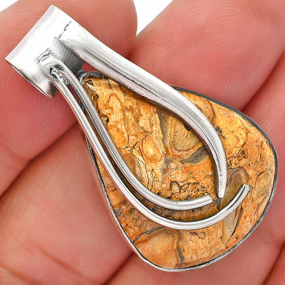 Natural Rock Calcy Pendant P-1252 SDP147213