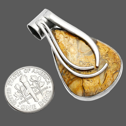 Natural Rock Calcy Pendant P-1252 SDP147213