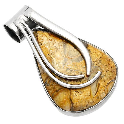 Natural Rock Calcy Pendant P-1252 SDP147213