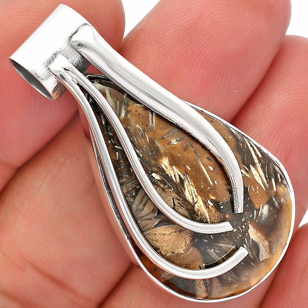 Natural Bat Cave Jasper Pendant P-1252 SDP147214