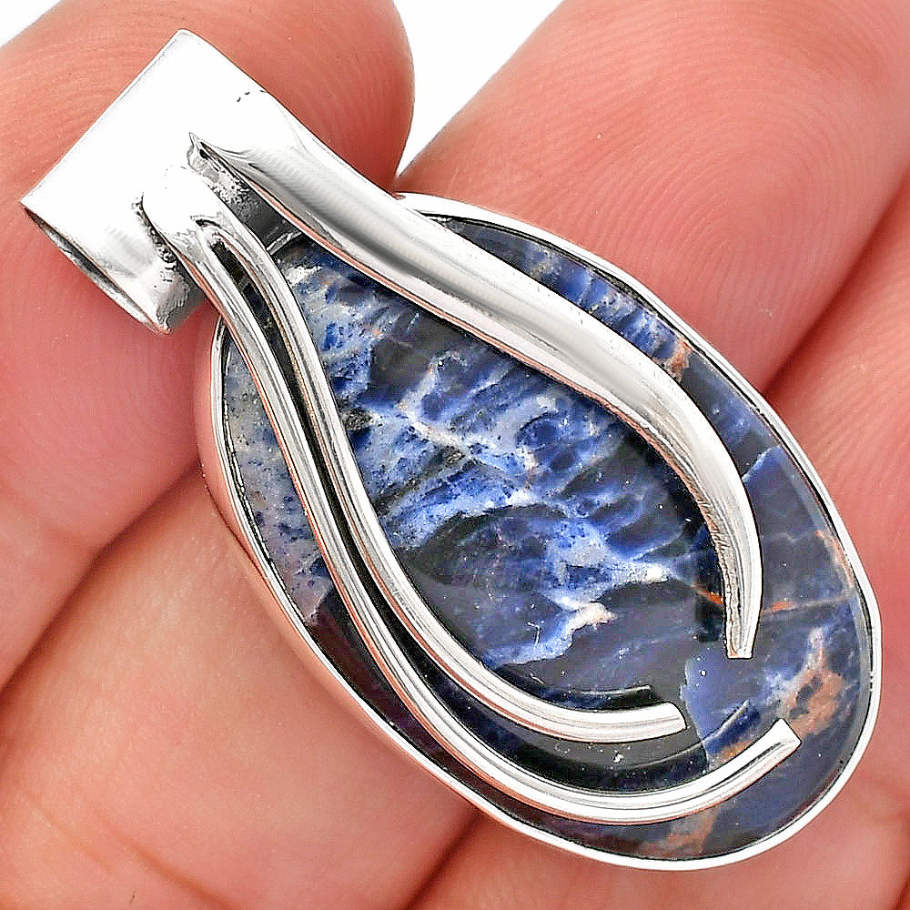 Natural Sodalite Pendant P-1252 SDP147215