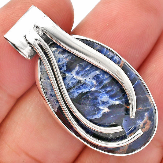 Natural Sodalite Pendant P-1252 SDP147215