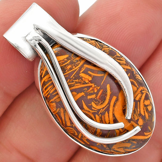 Coquina Fossil Jasper - India Pendant P-1252 SDP147238