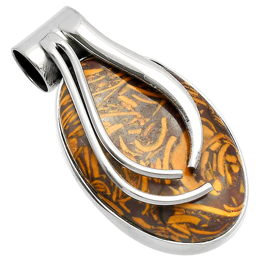 Coquina Fossil Jasper - India Pendant P-1252 SDP147238