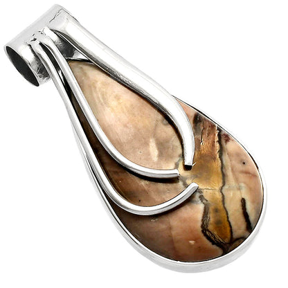 Natural Coffee Bean Jasper Pendant P-1252 SDP147241