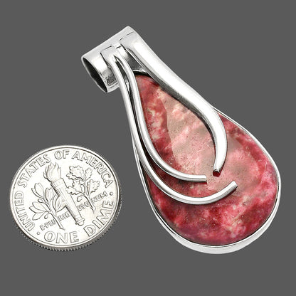 Natural Pink Thulite - Norway Pendant P-1252 SDP147257